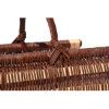 Sklep-wiklinowy | Kosz na drewno 24 - 50 cm - obszyty