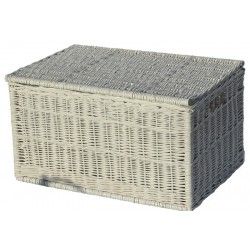 Sklep-wiklinowy | Kufer wiklinowy płaski .70 cm + wkład bawełniany